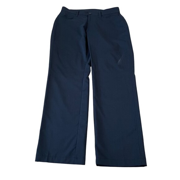 Under Armour Hybrid Pants Men's Size 34x32 Black Loose Fit Golf Casual - Picture 1 of 5